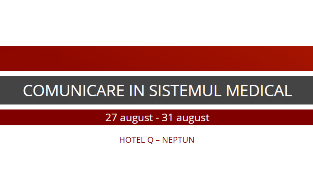 Curs de Comunicare în sistemul medical